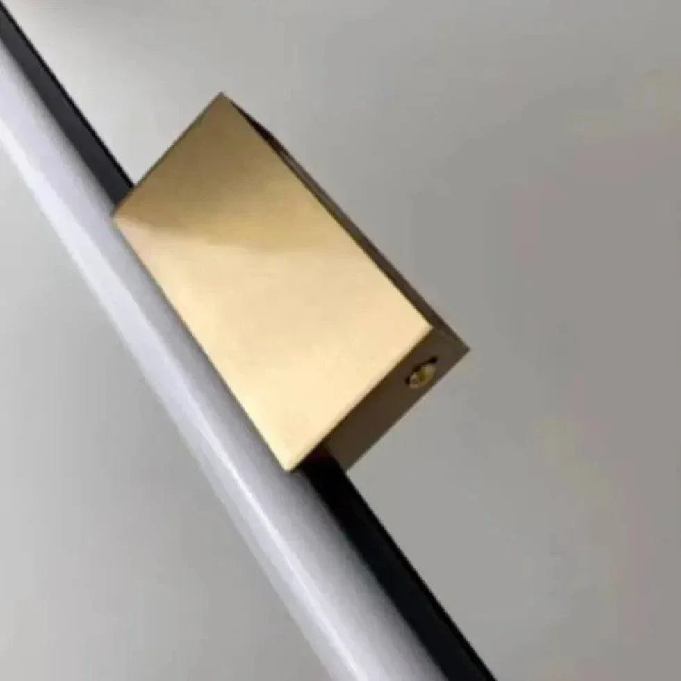 Lampe Salle De Bain Murale Led Dorée Tube Fin - Clowas.fr