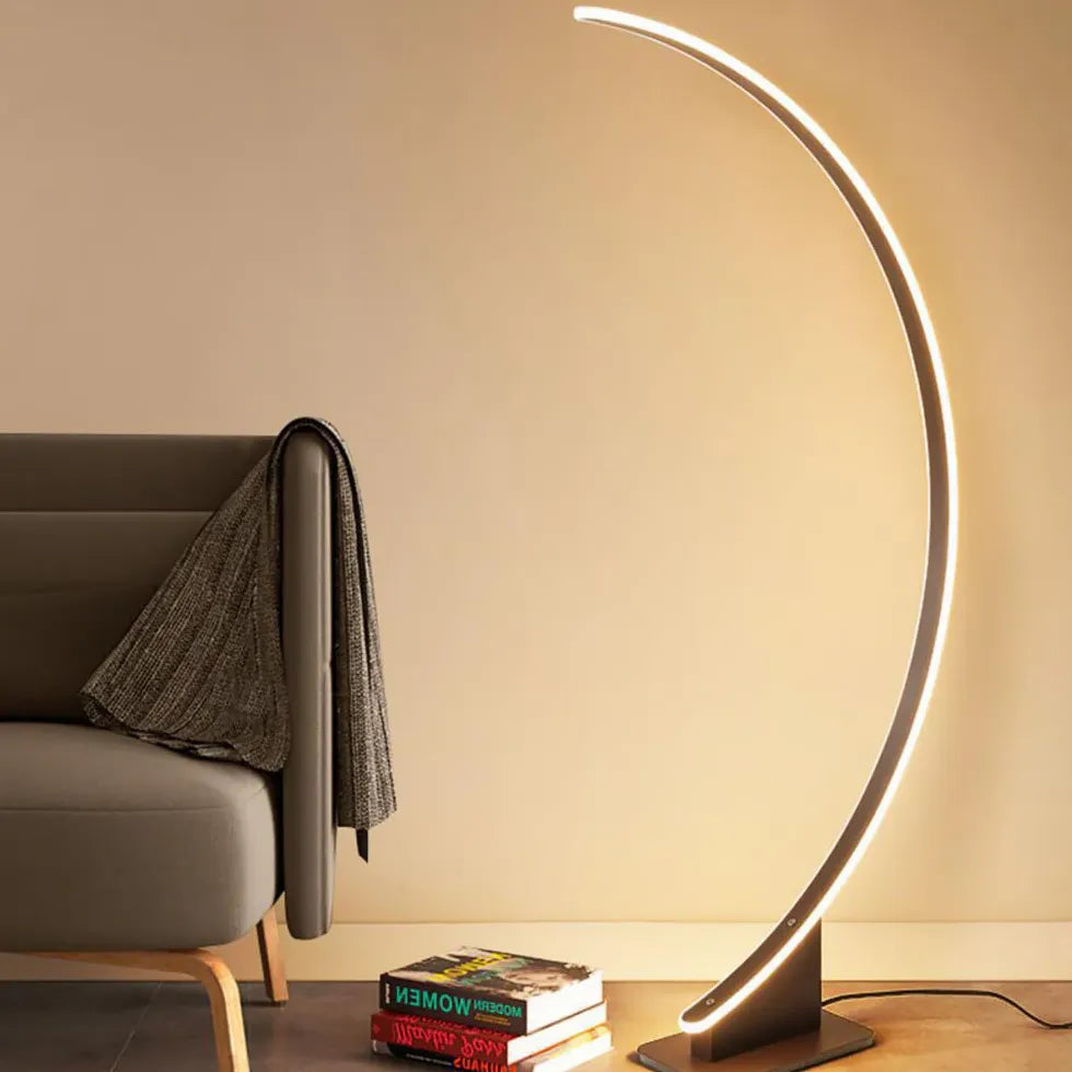 Lampe à arc à l'arc moderne lampadaire minimaliste