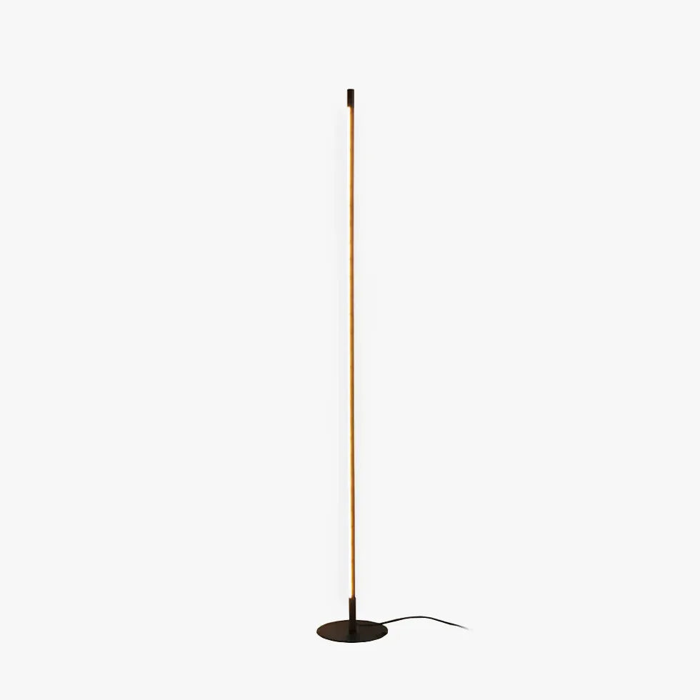 Slim Cylindrical Minimalist Floor Lamp