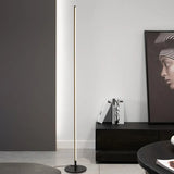 Slim Cylindrical Minimalist Floor Lamp