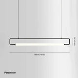 Suspension Rectangulaire Noire Pour Salle À Manger - Clowas.fr