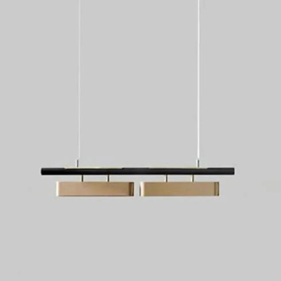 Suspension Led En Métal Linéaire Pour Salle À Manger - Clowas.fr