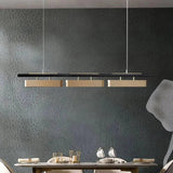 Suspension Led En Métal Linéaire Pour Salle À Manger - Clowas.fr