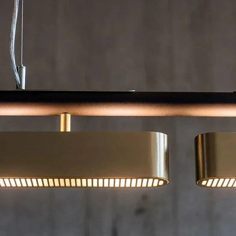 Suspension Led En Métal Linéaire Pour Salle À Manger - Clowas.fr