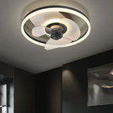 Double Ring Ceiling Fan with Light