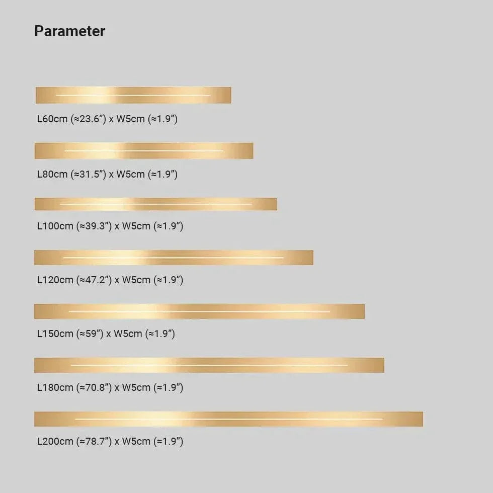 Lumière Murale À Barre Verticale Mince Bicolore - Clowas.fr