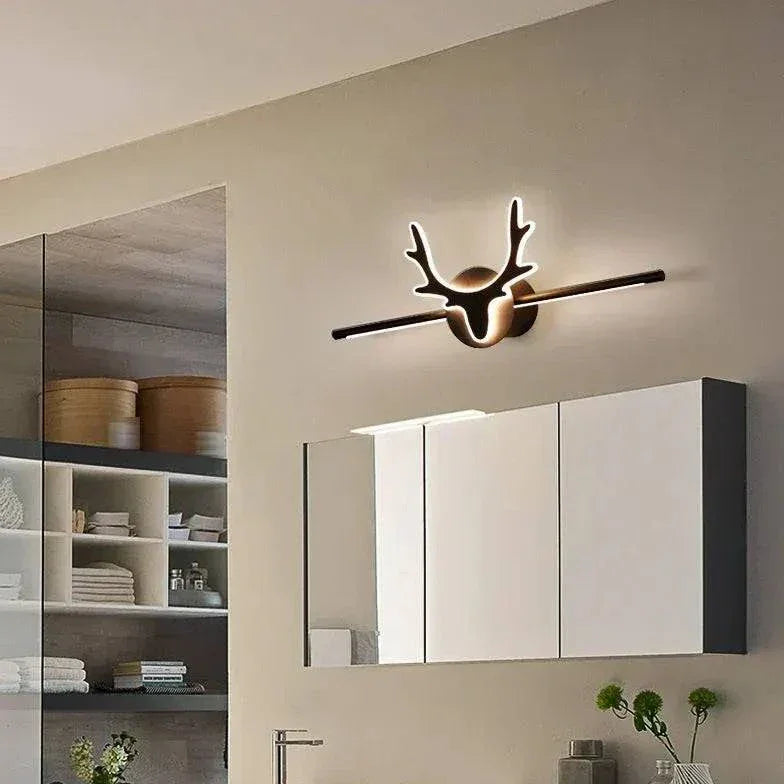 Applique Led Miroir Salle De Bain Minimaliste Nordique Moderne - Clowas.fr