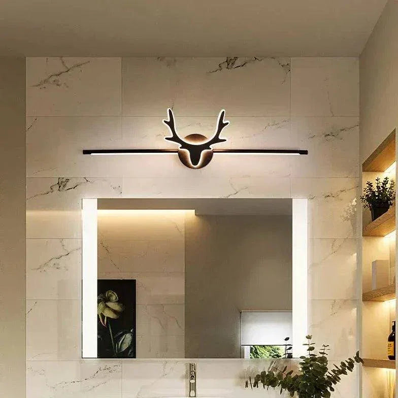 Applique Led Miroir Salle De Bain Minimaliste Nordique Moderne - Clowas.fr
