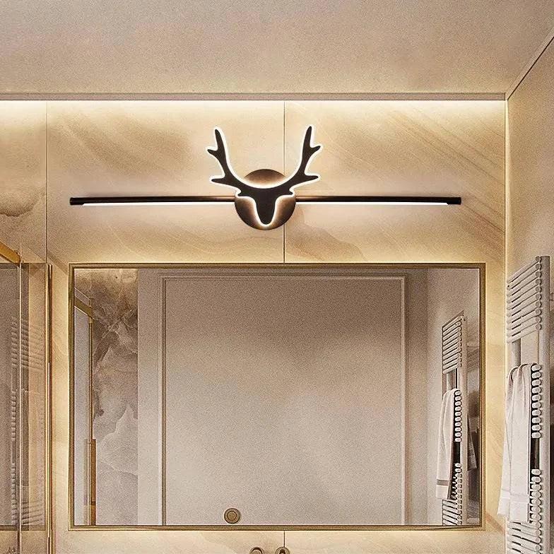 Applique Led Miroir Salle De Bain Minimaliste Nordique Moderne - Clowas.fr