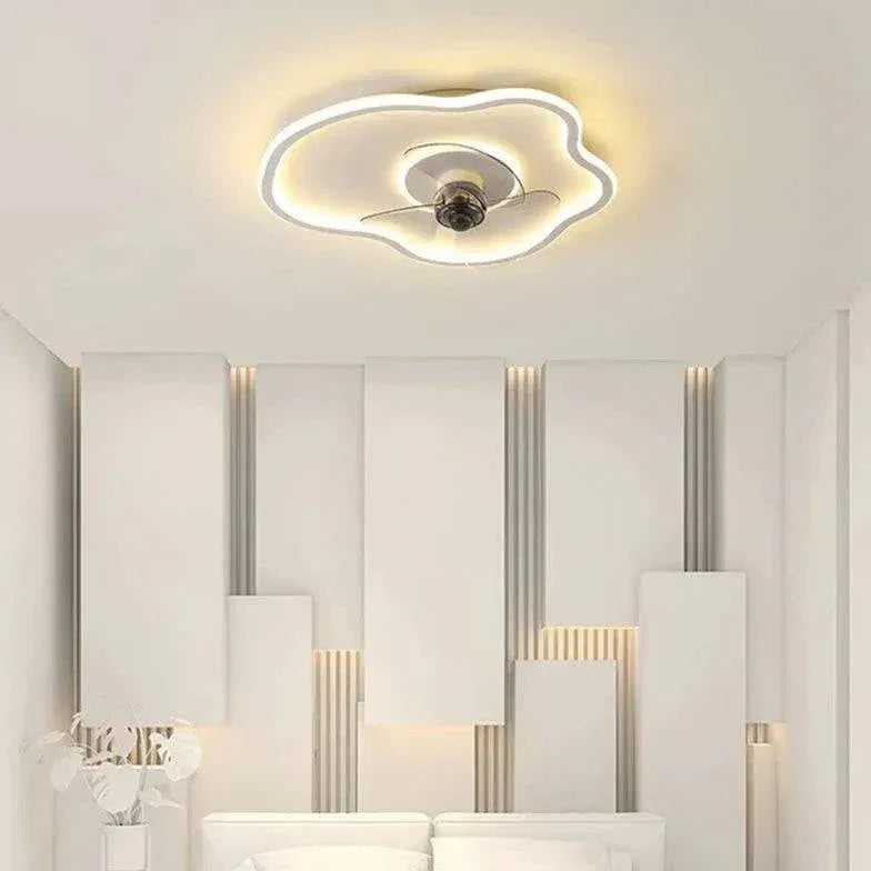 Lampe Ventilateur Led Créatif Nordique Moderne Simpliste - Clowas.fr