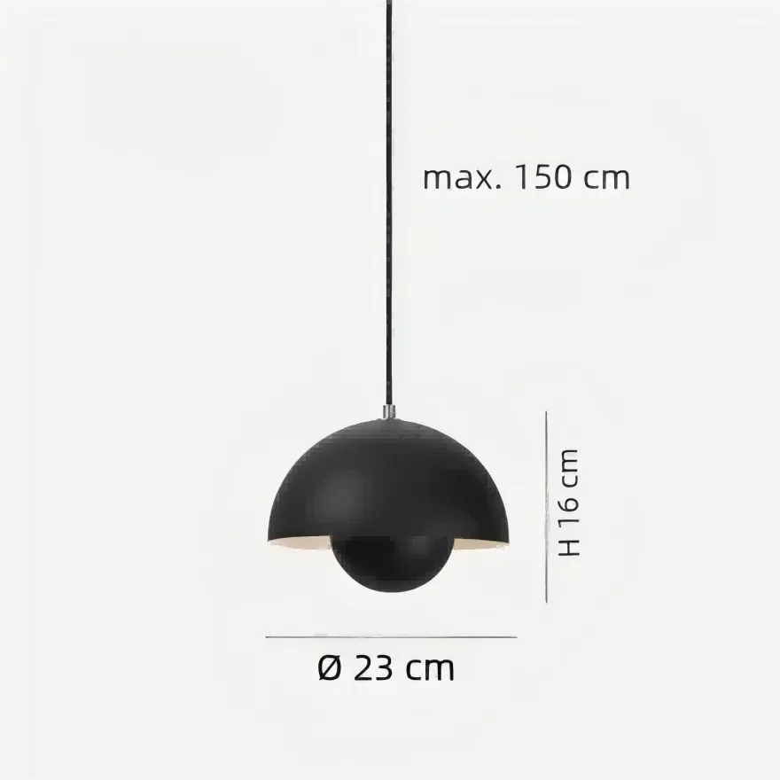 Suspension Moderne Forme Bouton Fleur Pour Salle à Manger