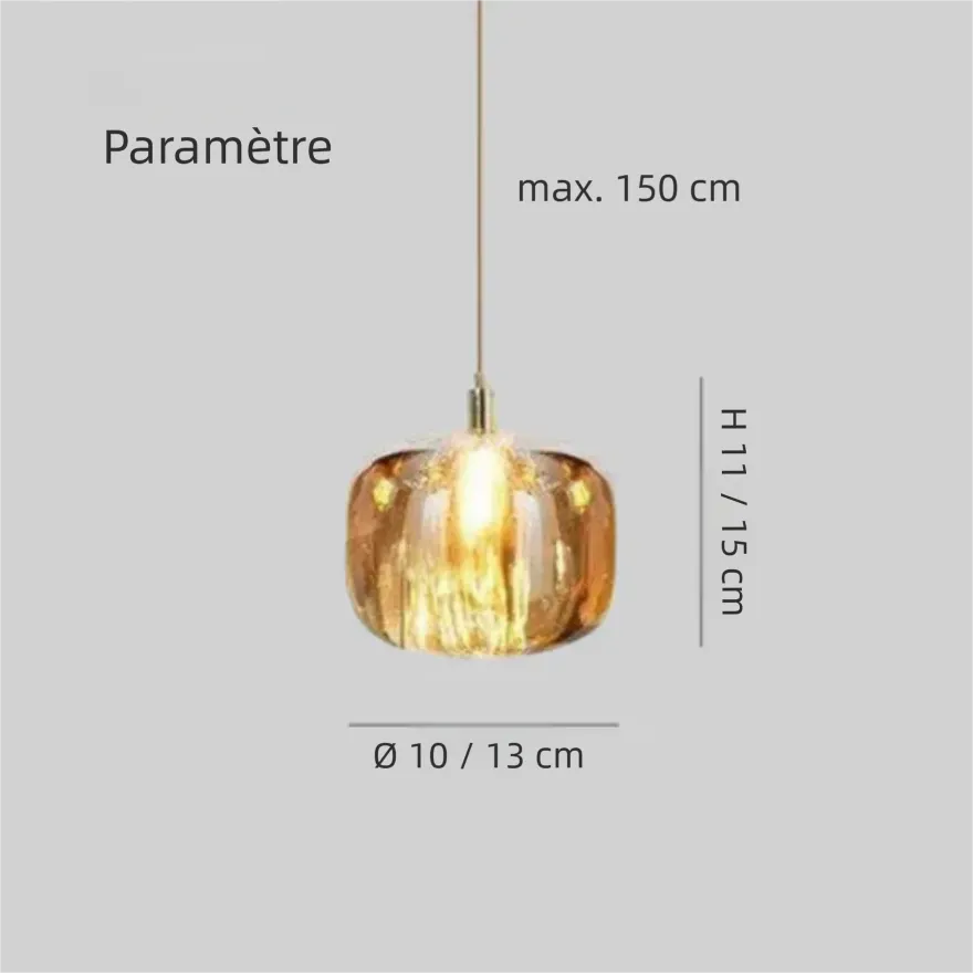 Suspension LED Cristal Style Minimaliste Salle À Manger