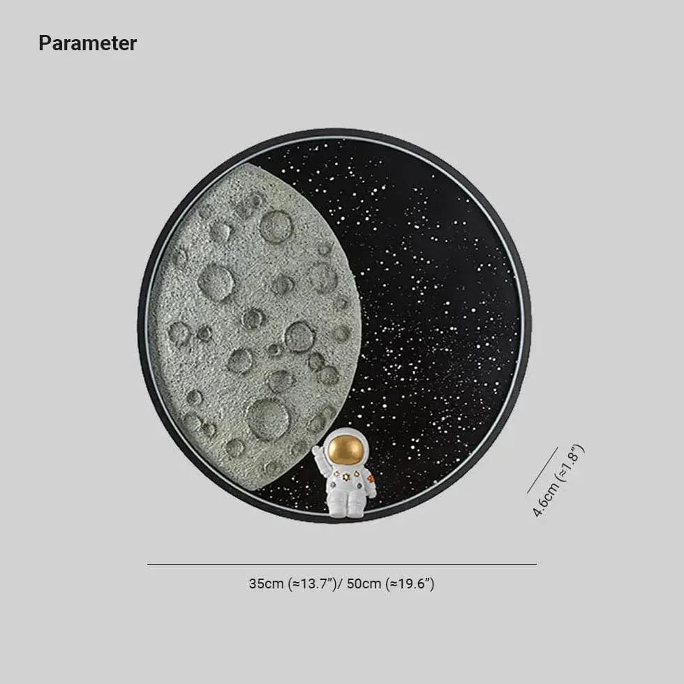 Applique Murale Lune De Luxe Moderne Et Créative - Clowas.fr