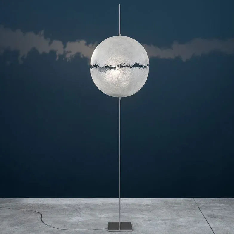 Cracked Sphere Design Modern Floor Lamp