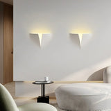 Petit Luminaire Mural V Ligne Moderne Blanche