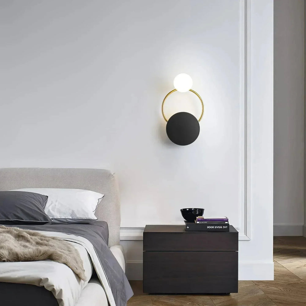 Applique Luminaire Chambre Nordique Murale Minimaliste - Clowas.fr