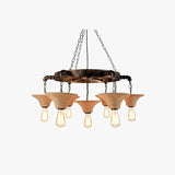 Inverted Cone Rope Industrial Chandelier