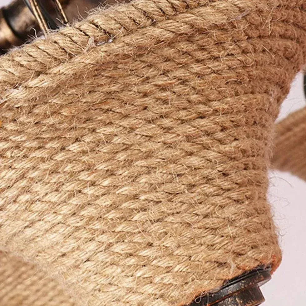 Lustre De Salle À Manger Vintage En Corde Effilée Inversée - Clowas.fr