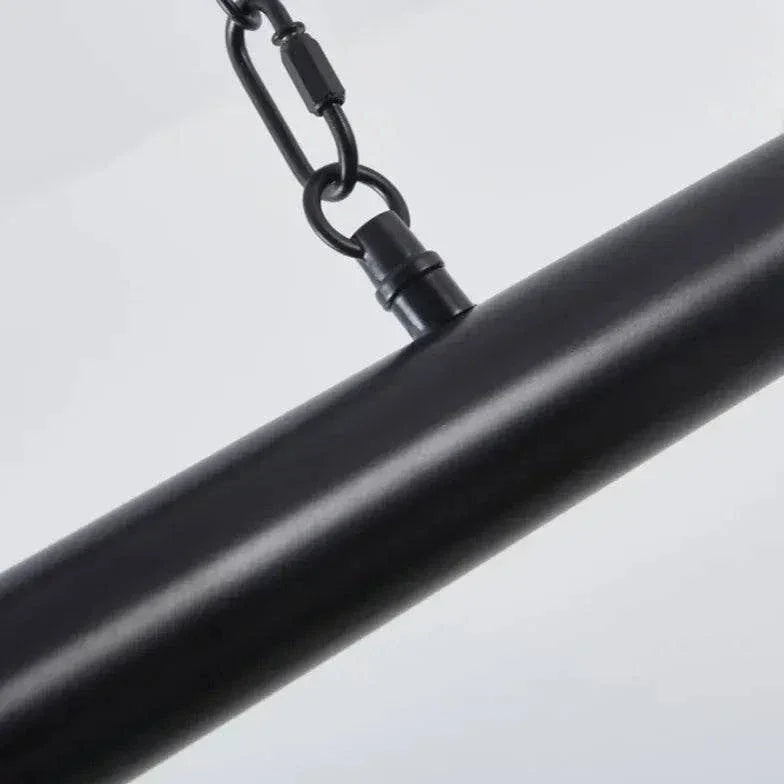 Suspension Industrielle Noire À Trois Bras - Clowas.fr