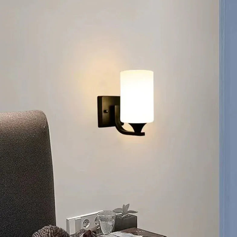 Cylindrical Lampshade Modern Wall Lights