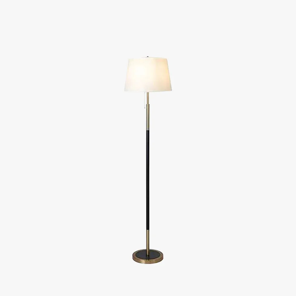 Lampadaire minimaliste moderne noir