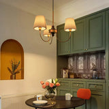 Suspension Led Vintage Avec Abat-Jour En Tissu - Clowas.fr