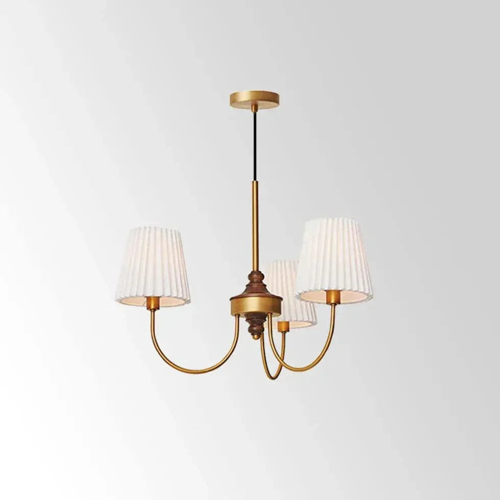 Suspension Led Vintage Avec Abat-Jour En Tissu - Clowas.fr