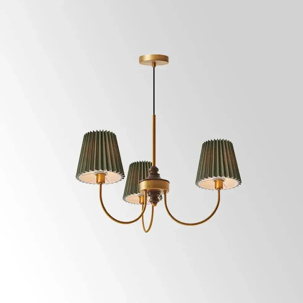 Suspension Led Vintage Avec Abat-Jour En Tissu - Clowas.fr