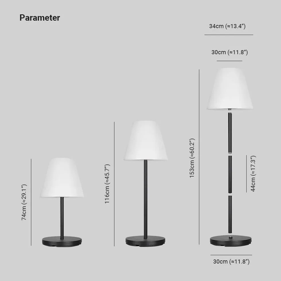 Luminaire debout de conception d'éclairage de jardin étanche