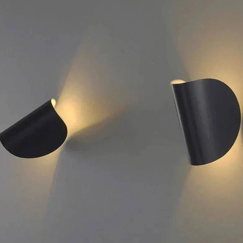 Lampe Murale De Lecture Design Nordique Semi-Circulaire - Clowas.fr