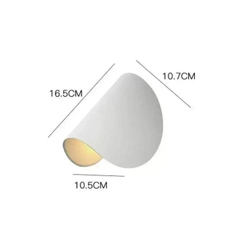 Lampe Murale De Lecture Design Nordique Semi-Circulaire - Clowas.fr