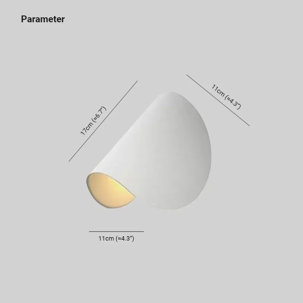 Lampe Murale de Lecture Design Nordique Semi-Circulaire