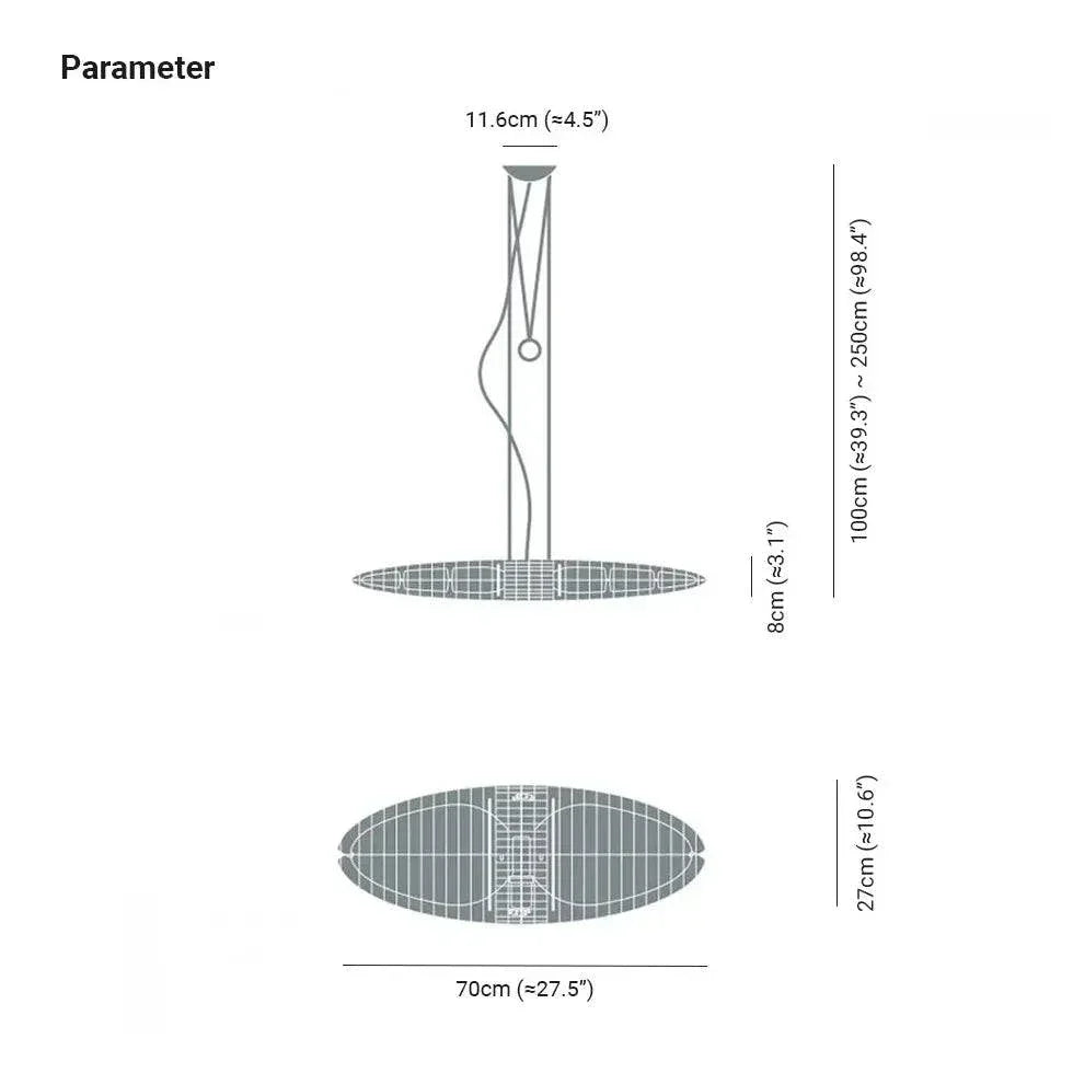 Lustre Led D'Escalier Italien De Design Moderne - Clowas.fr
