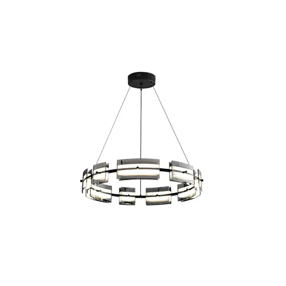 Ring Chandelier With Multiple Integrated Lights