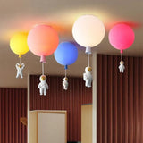 Colorful Balloon-Shaped Ceiling Lamp For Children's Room