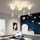 Colorful Balloon-Shaped Ceiling Lamp For Children's Room