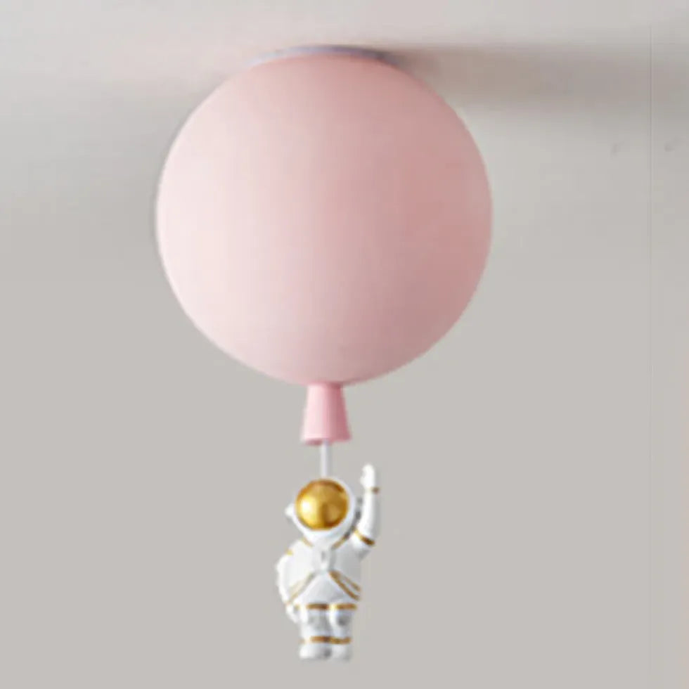 Colorful Balloon-Shaped Ceiling Lamp For Children's Room