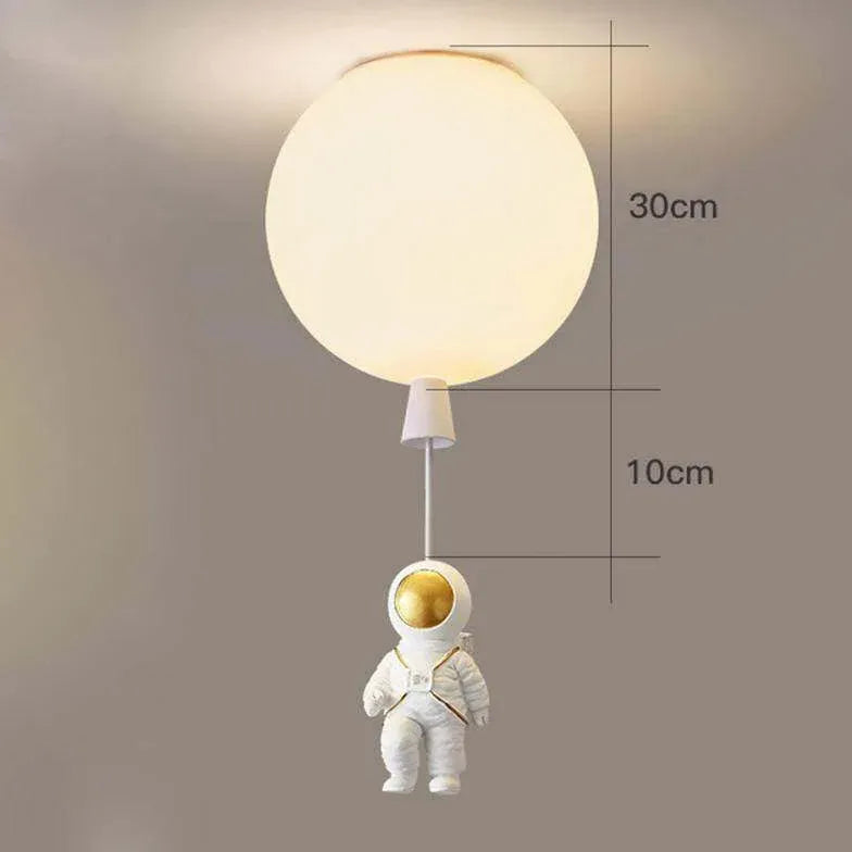 Astronaut Cartoon Design Bedroom Ceiling Light