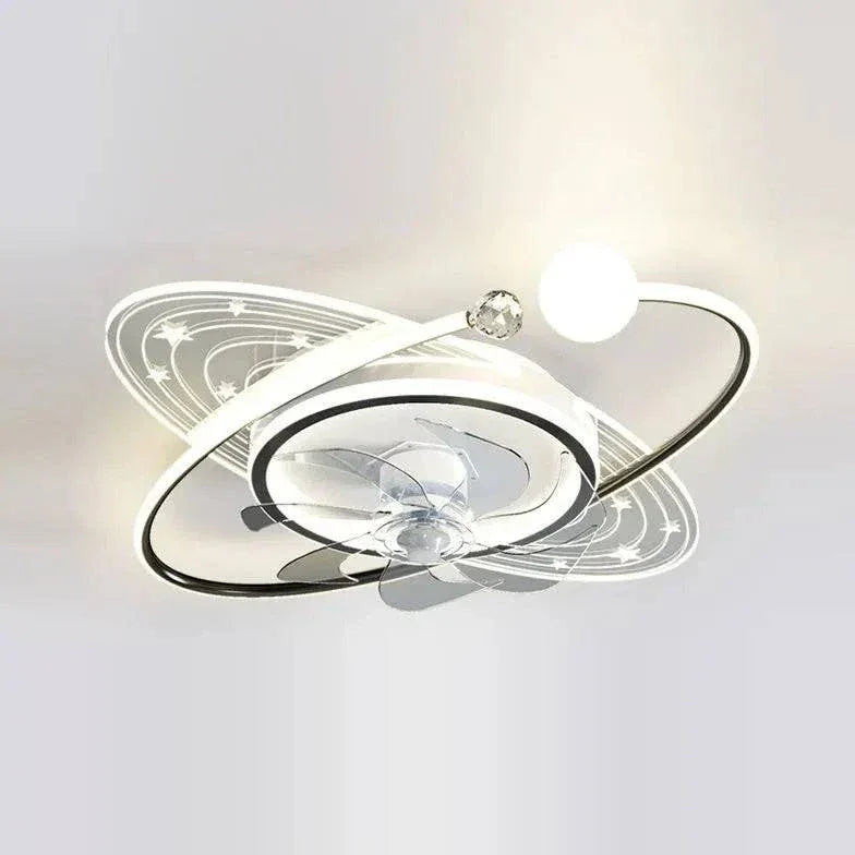 Plafonnier Led Avec Ventilateur De Chambre Simple - Clowas.fr