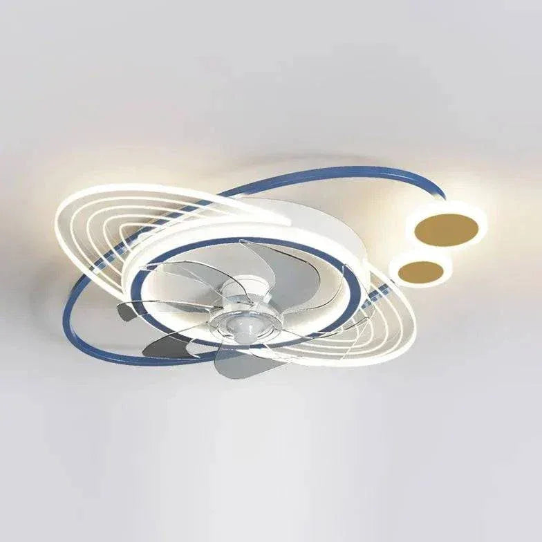 Plafonnier Led Avec Ventilateur De Chambre Simple - Clowas.fr