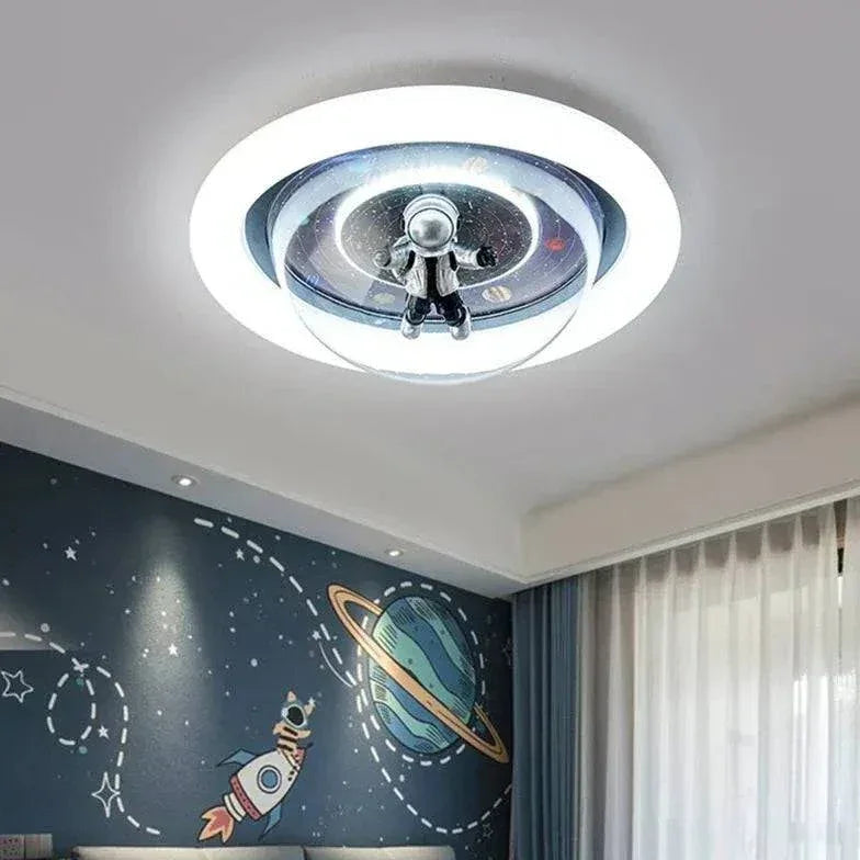 Plafonnier Deco Protection Yeux Chambre Enfant - Clowas.fr