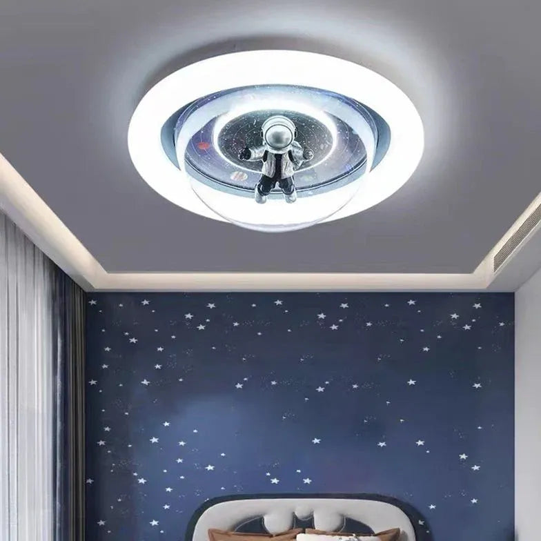 Space Theme Bedroom Flush Ceiling Lights