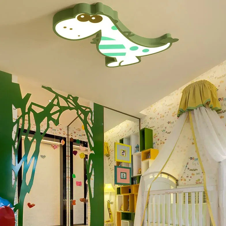 Cartoon Dinosaur Kids Room LED Plafond Light