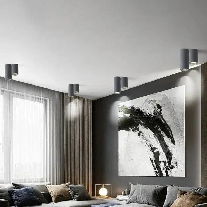Plafonnier Led Salon Design Minimaliste Industriel Corridor - Clowas.fr