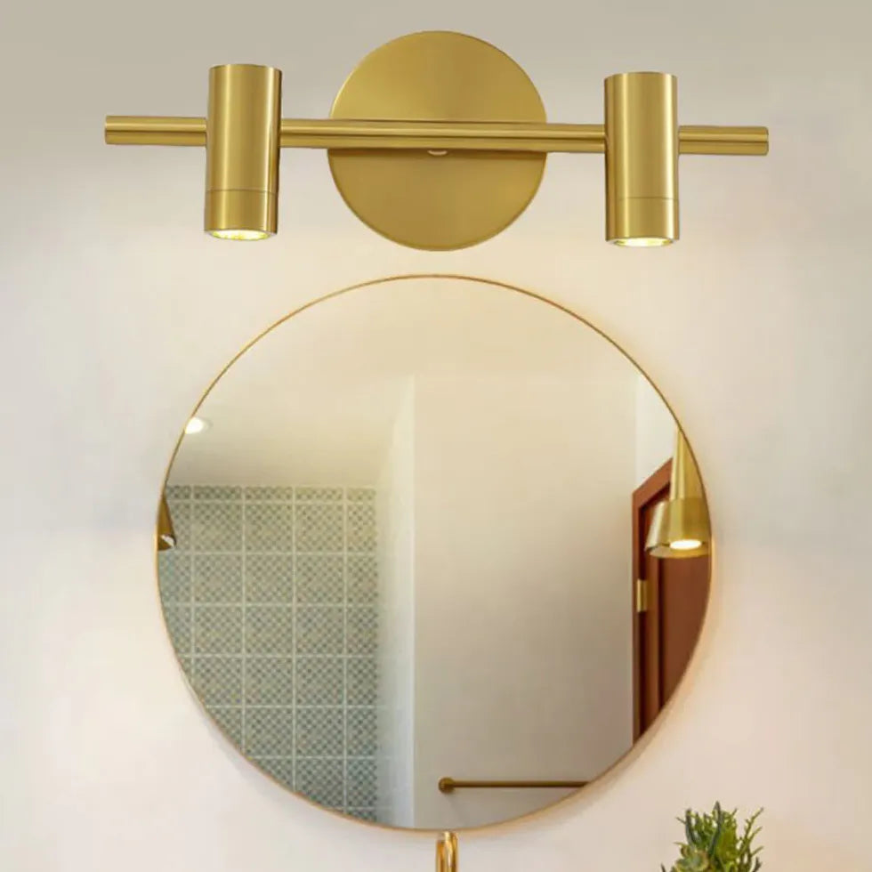 Spot Mirror Brass Wall Lights