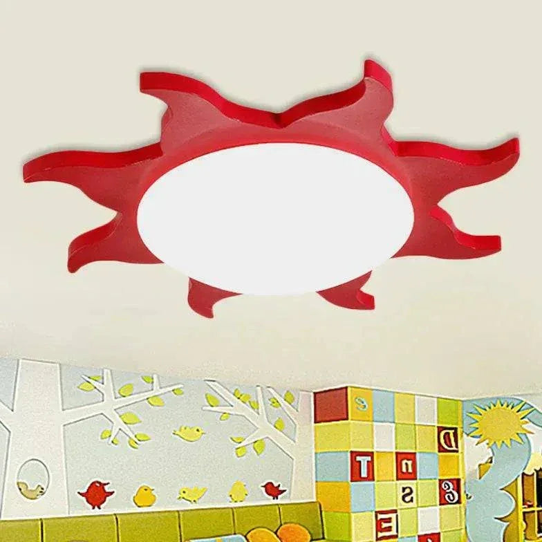 Lampe De Chambre Plafond Étoile Lune Led Enfant - Clowas.fr