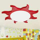 Multi-color Sunflower Shaped Bedroom Ceiling Light