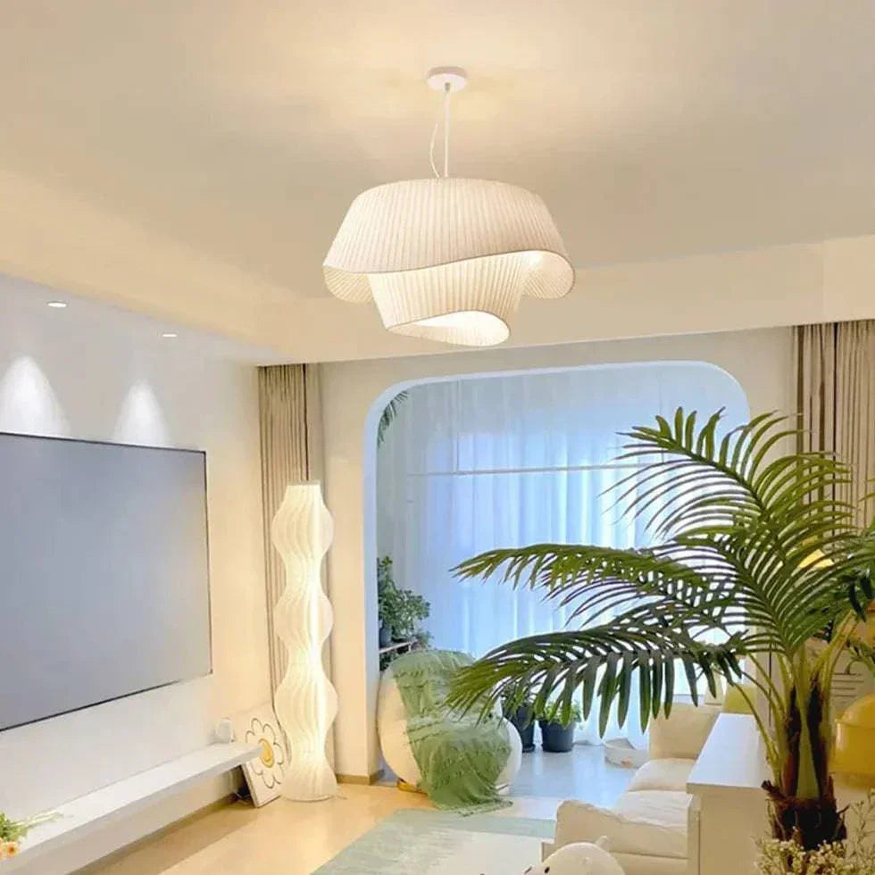 Suspension En Tulle Design Artistique Moderne - Clowas.fr