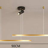 Lustre Linéaire Moderne D’Éclairage D’Îlot Central - Clowas.fr