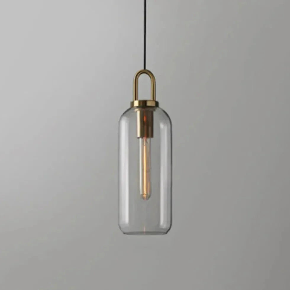 Suspension Verre Pour Cuisine Lustre En Verre Fumé - Clowas.fr